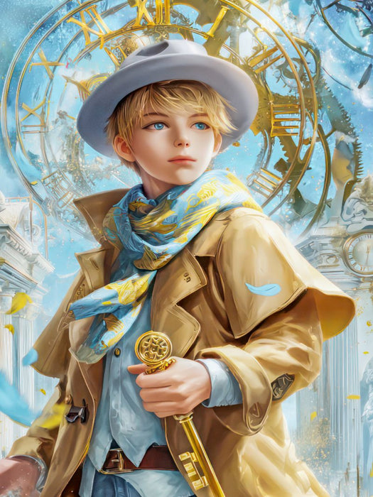 Verspielte Anime Figuren - CALVENDO Foto-Puzzle'