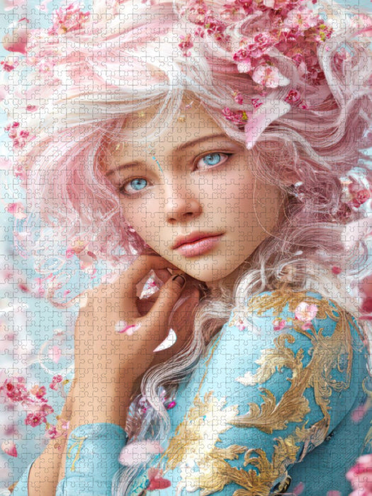 Verspielte Anime Figuren - CALVENDO Foto-Puzzle'