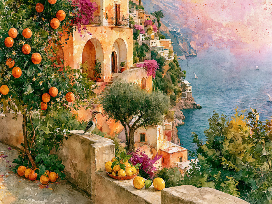 Ein Motiv aus dem Kalender Zitronenduft und Meeresrauschen - CALVENDO Foto-Puzzle'