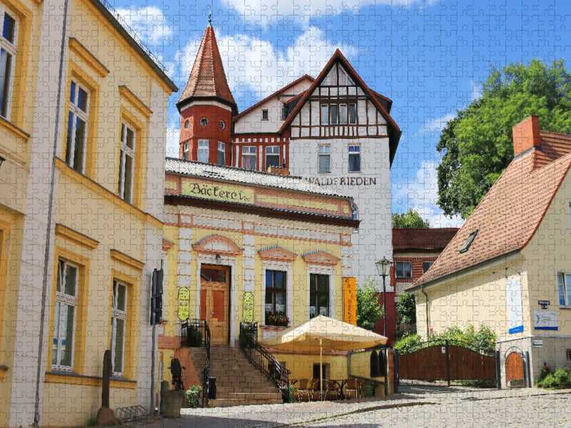 Werderstraße in Buckow, Märkische Schweiz - CALVENDO Foto-Puzzle'