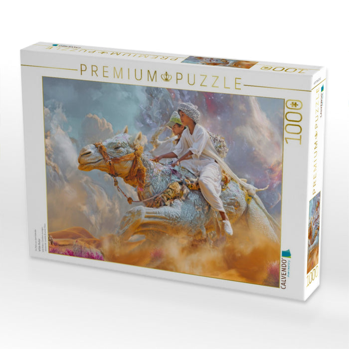 Wilde Reiter - CALVENDO Foto-Puzzle'