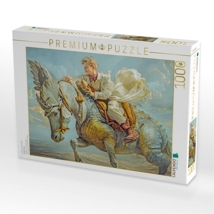 Wilde Reiter - CALVENDO Foto-Puzzle'