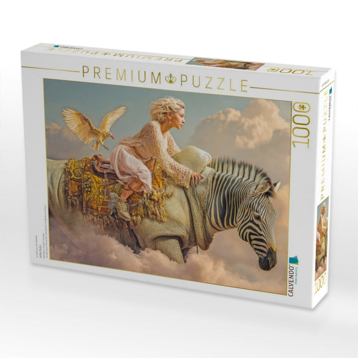 Wilde Reiter - CALVENDO Foto-Puzzle'