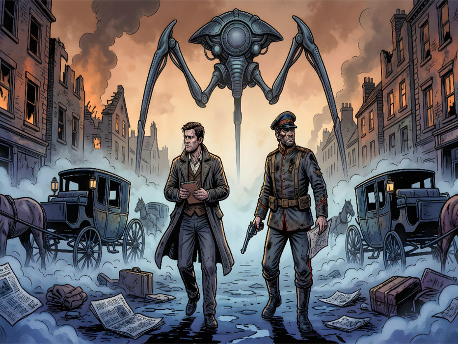 Die Jagd der Tripods beginnt - CALVENDO Foto-Puzzle'