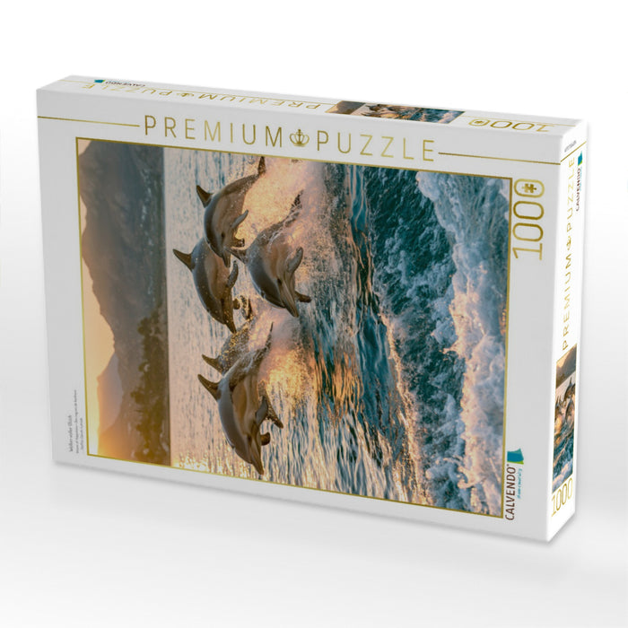 Wellen voller Glück - CALVENDO Foto-Puzzle'