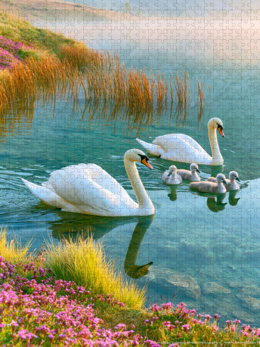 Liebe auf dem Wasser - CALVENDO Foto-Puzzle'