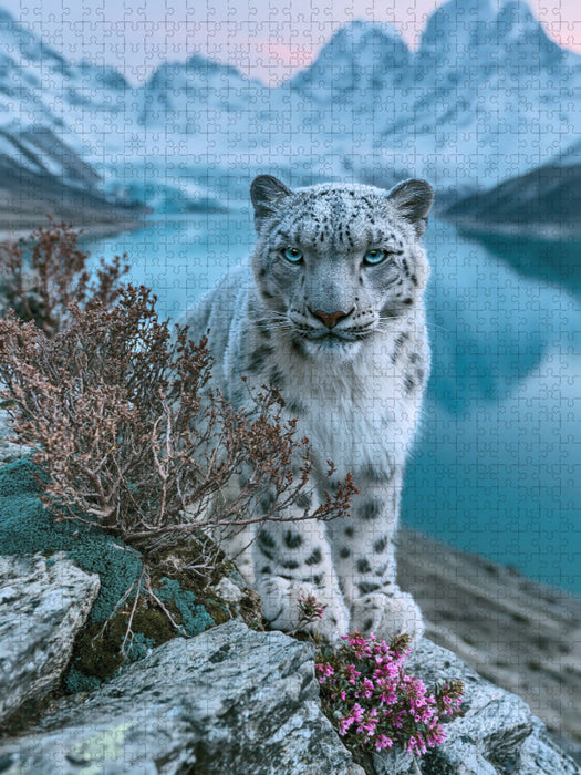 Im Reich des Schnees - CALVENDO Foto-Puzzle'