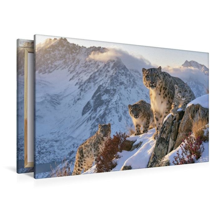Premium Textil-Leinwand Gemeinsam stark