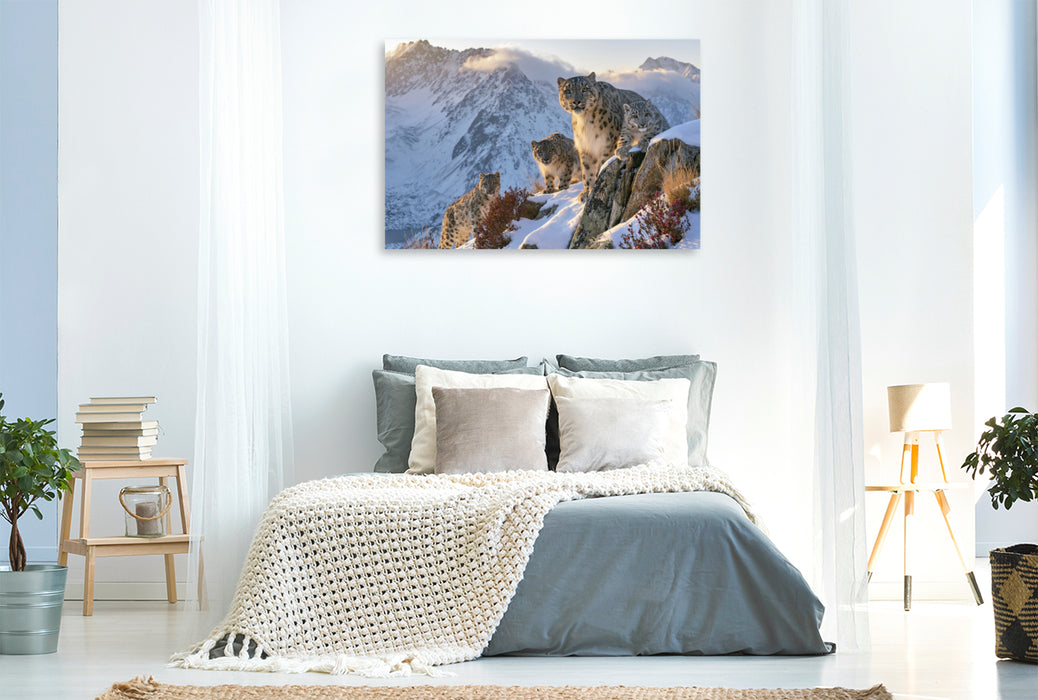 Premium Textil-Leinwand Gemeinsam stark