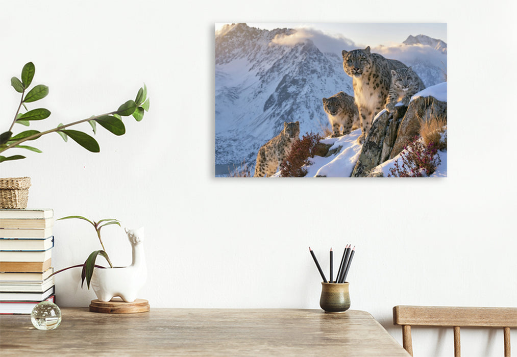 Premium Textil-Leinwand Gemeinsam stark