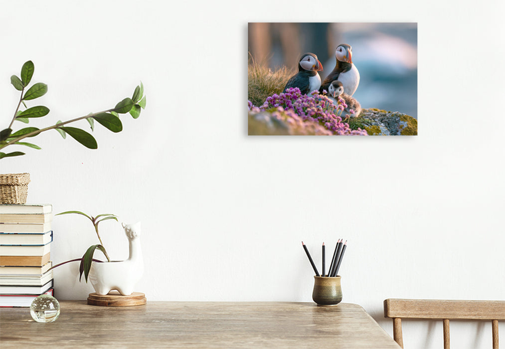 Premium Textil-Leinwand Ein Motiv aus dem Kalender Im Herzen der Wildnis