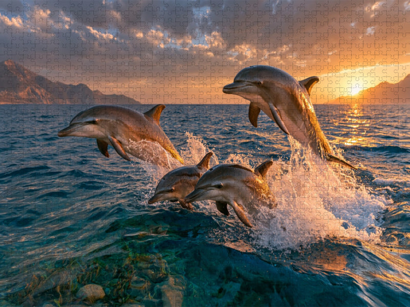 Freude der Meere - CALVENDO Foto-Puzzle'