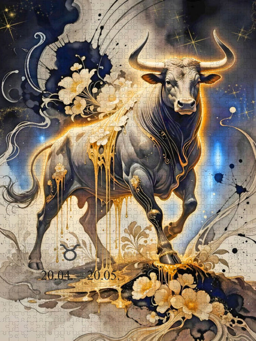 Stier - CALVENDO Foto-Puzzle'