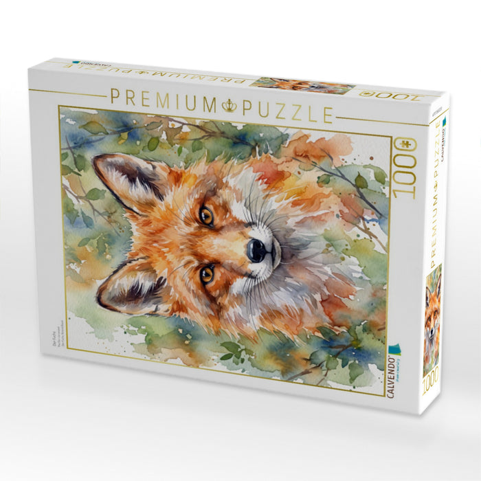 Der Fuchs - CALVENDO Foto-Puzzle'