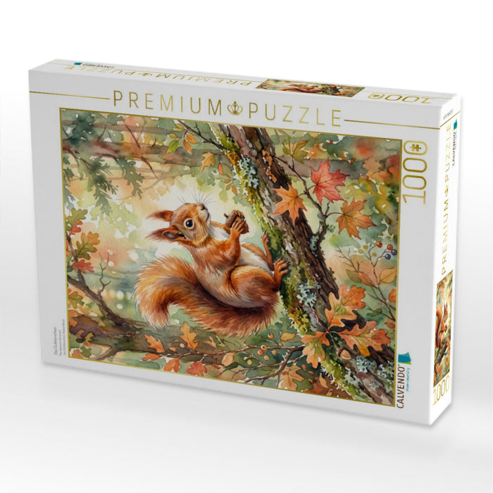 Das Eichhörnchen - CALVENDO Foto-Puzzle'
