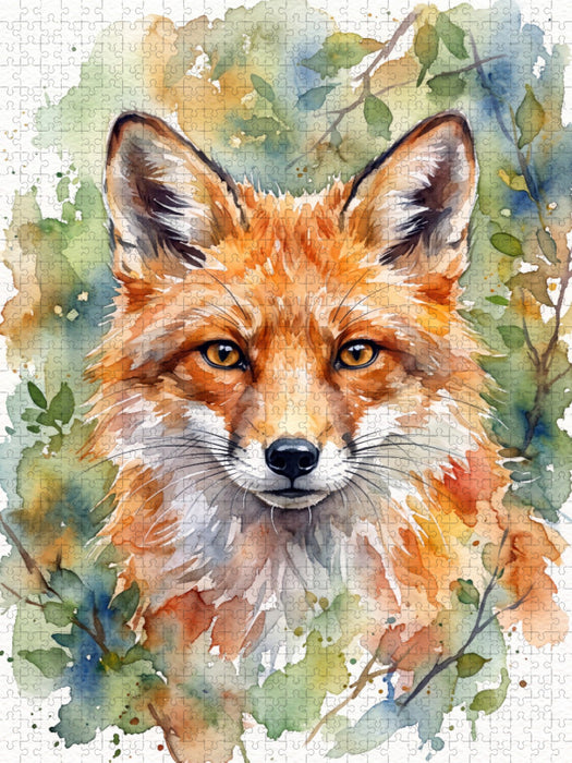 Der Fuchs - CALVENDO Foto-Puzzle'