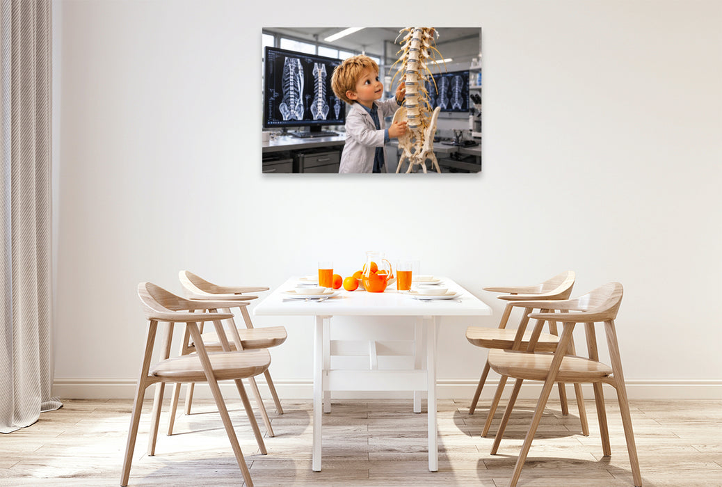 Premium Textil-Leinwand Die Säule des Lebens