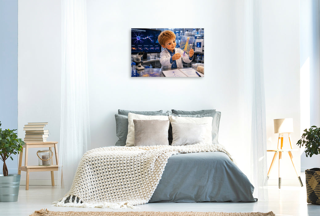Premium Textil-Leinwand Nervenregeneration
