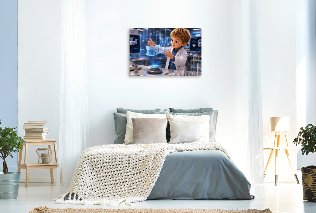 Premium Textil-Leinwand Implantatplanung