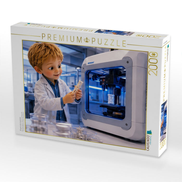 3D gedruckte Implantate - CALVENDO Foto-Puzzle'