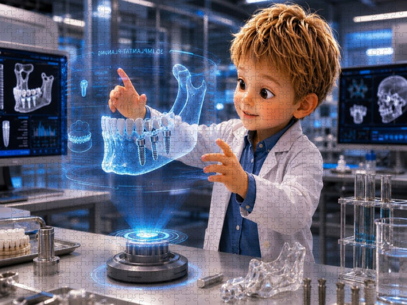 Implantatplanung - CALVENDO Foto-Puzzle'