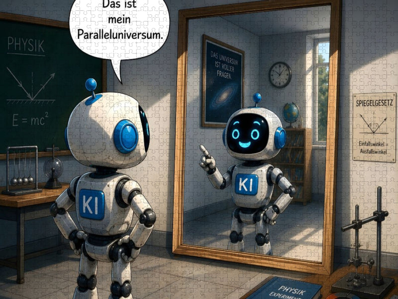 Das falsche Spiegelbild - CALVENDO Foto-Puzzle'