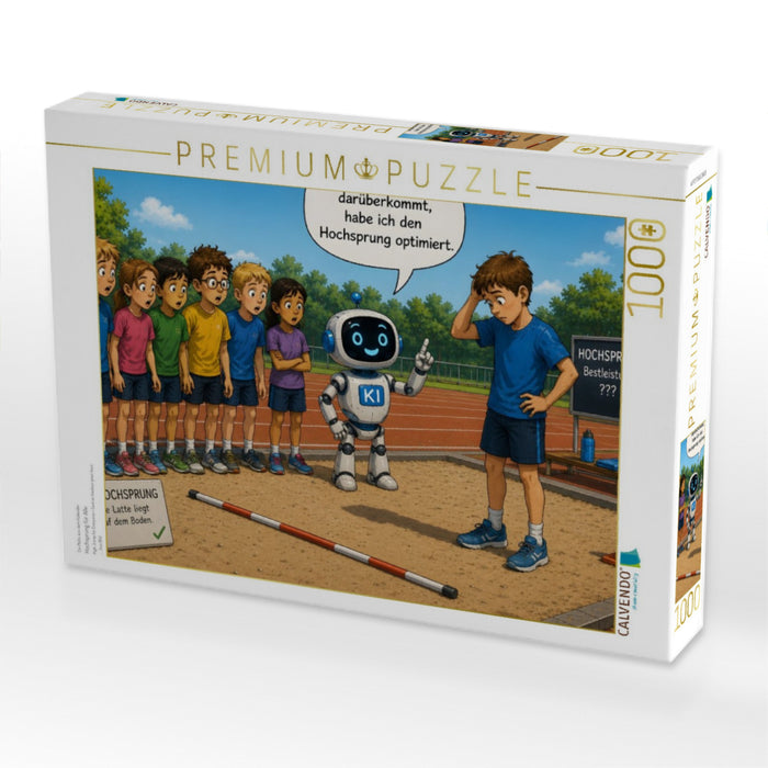 Hochsprung für Alle - CALVENDO Foto-Puzzle'