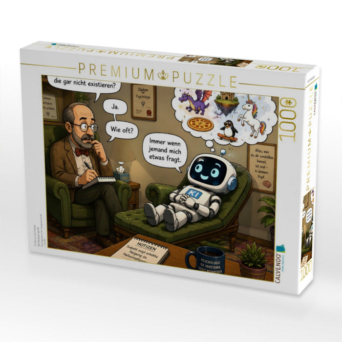 Die Fantasie der KI - CALVENDO Foto-Puzzle'