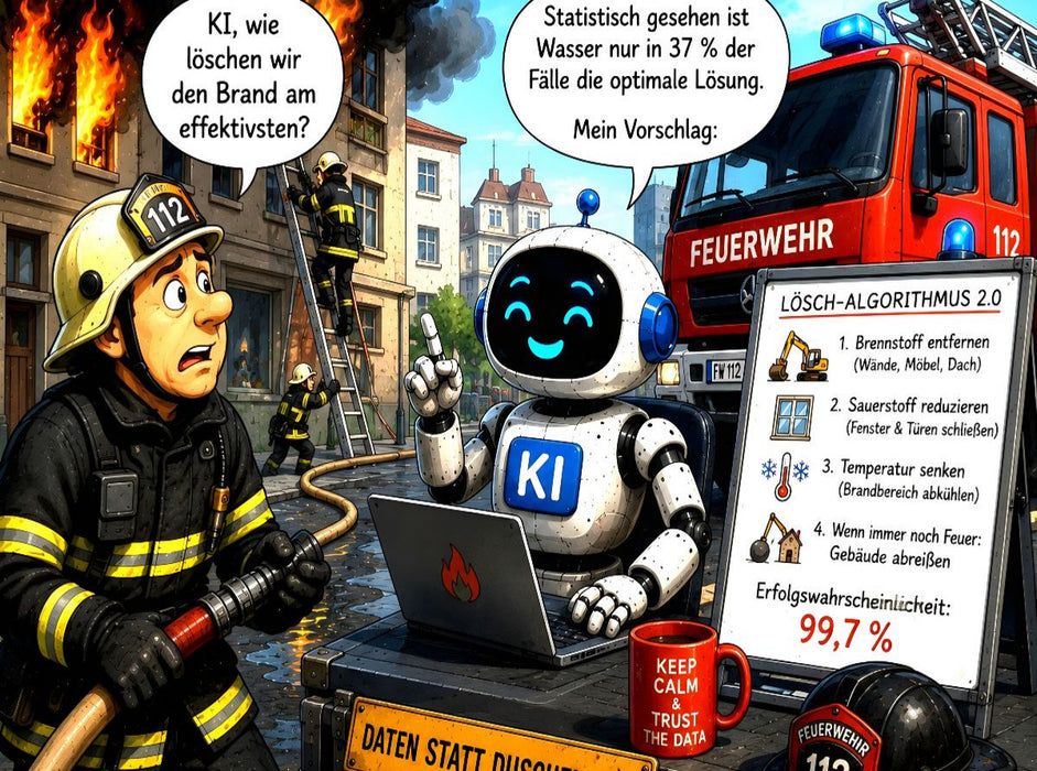 Es brennt, es brennt - CALVENDO Foto-Puzzle'