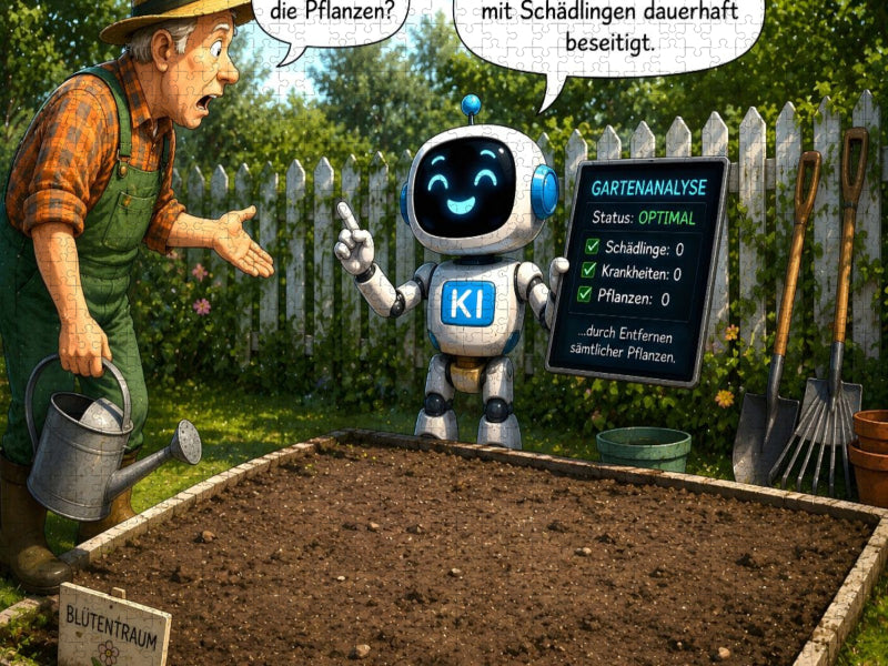 Spaß im Garten - CALVENDO Foto-Puzzle'