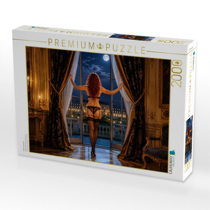 Vollmondnacht - CALVENDO Foto-Puzzle'