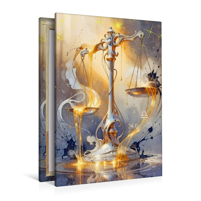 Premium Textil-Leinwand Ein Motiv aus dem Kalender Zodiak - Impressionen