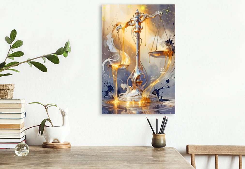 Premium Textil-Leinwand Ein Motiv aus dem Kalender Zodiak - Impressionen