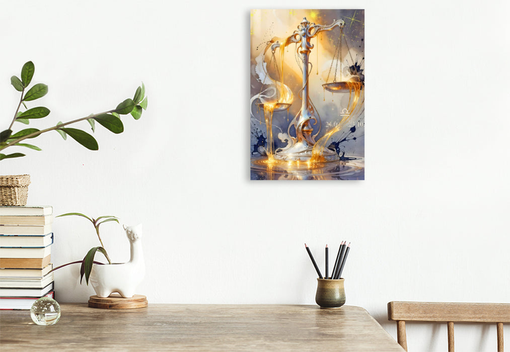 Premium Textil-Leinwand Ein Motiv aus dem Kalender Zodiak - Impressionen
