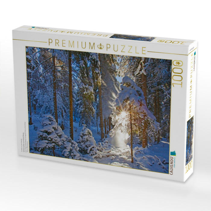 Winterzauber am Kreischberg - CALVENDO Foto-Puzzle'