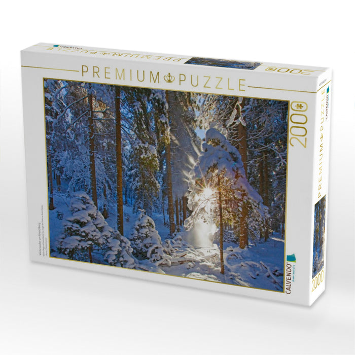 Winterzauber am Kreischberg - CALVENDO Foto-Puzzle'