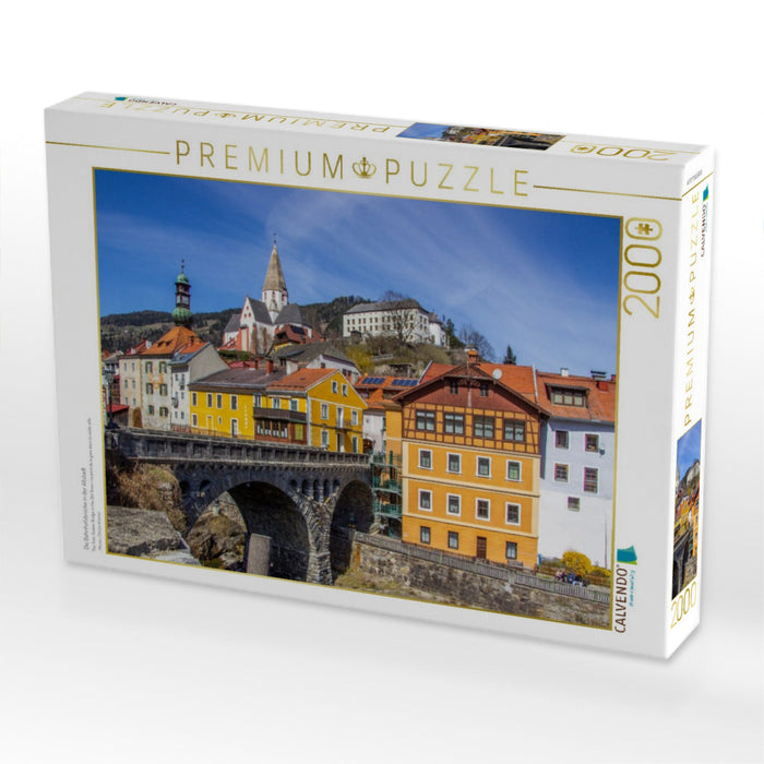 Die Bahnhofsbrücke in der Altstadt - CALVENDO Foto-Puzzle'