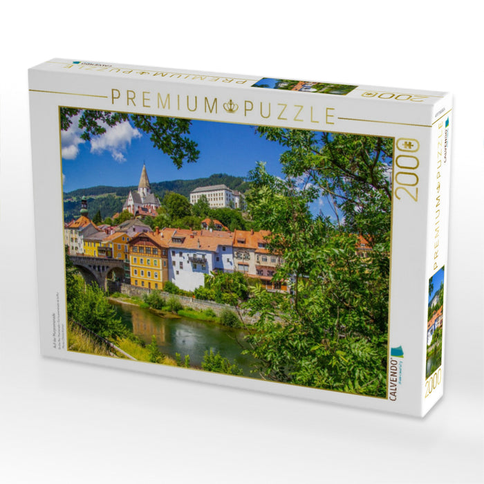 Auf der Murpromenade - CALVENDO Foto-Puzzle'
