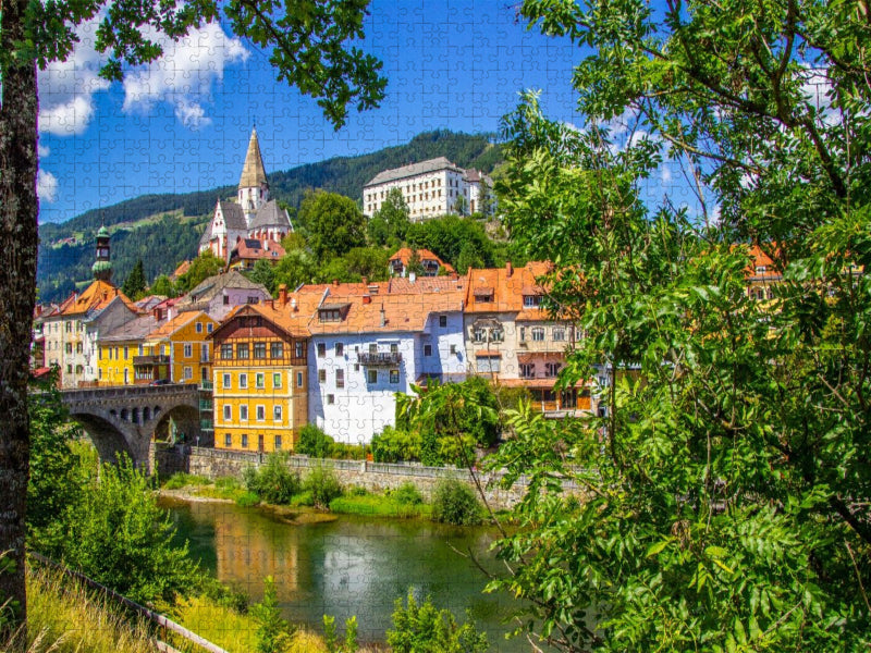 Auf der Murpromenade - CALVENDO Foto-Puzzle'