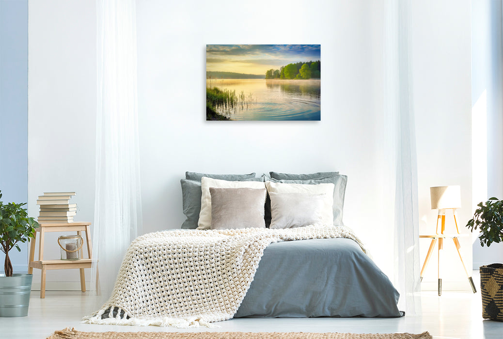 Premium Textil-Leinwand Ein Platz für Menschen, die Stille als Luxus verstehen.