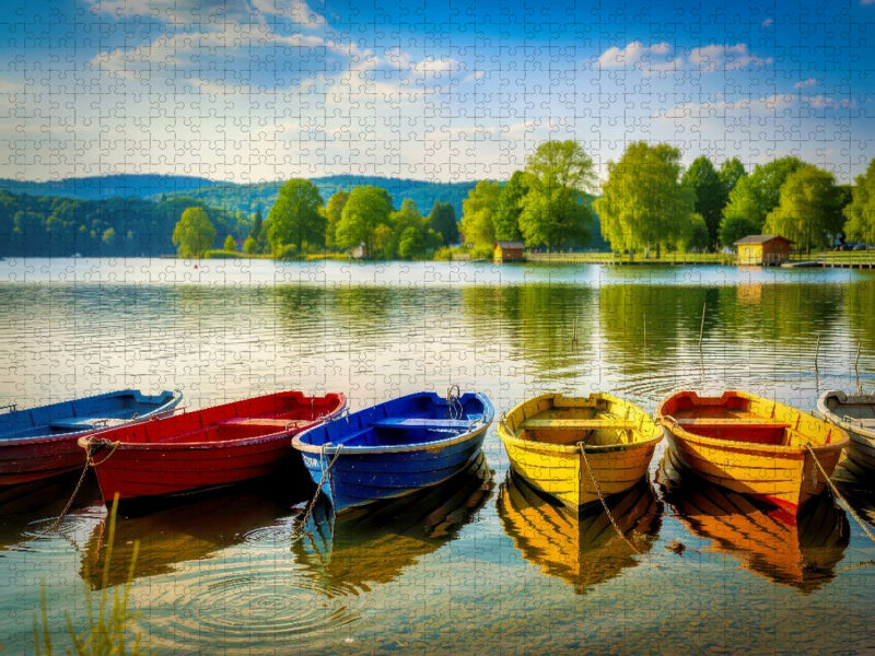 Ein Motiv aus dem Kalender Meckenburger - Seen - CALVENDO Foto-Puzzle'