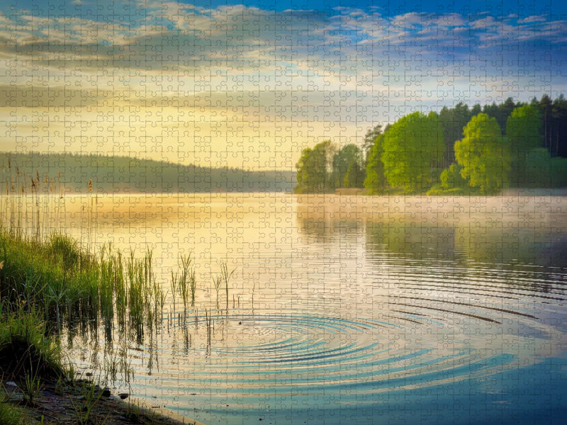 Ein Platz für Menschen, die Stille als Luxus verstehen. - CALVENDO Foto-Puzzle'