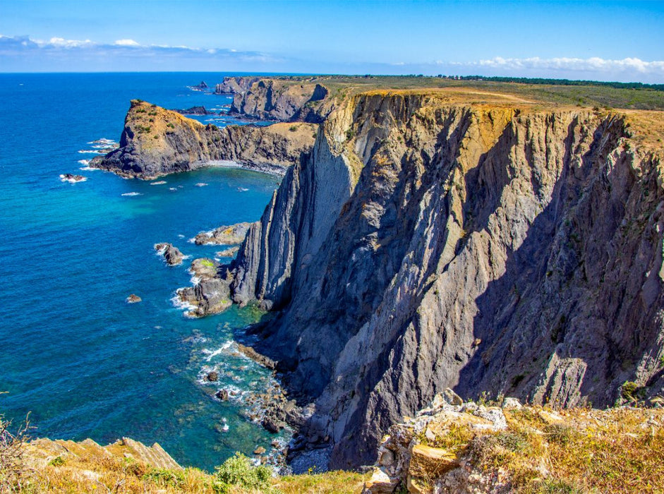 Steilklippen der Ponta da Atalaia in Arrifana - CALVENDO Foto-Puzzle'