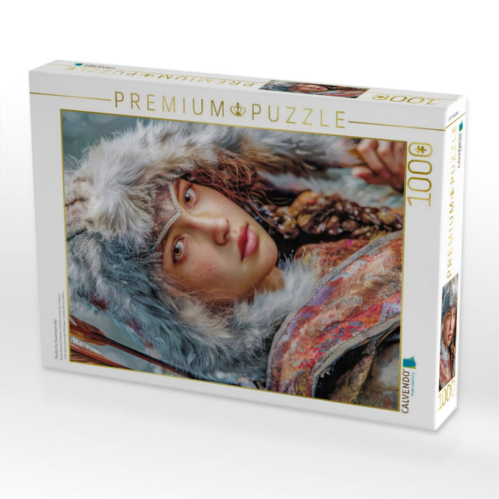 Nordische Frauenportraits - CALVENDO Foto-Puzzle'