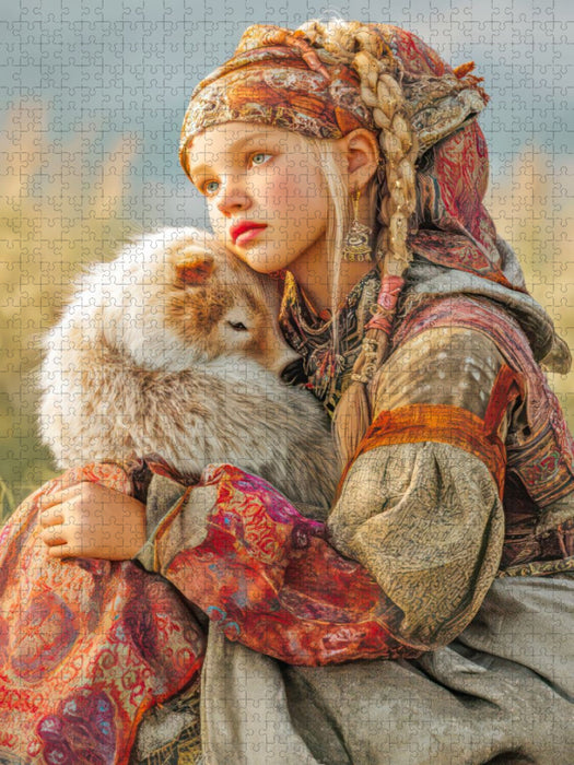 Nordische Frauenportraits - CALVENDO Foto-Puzzle'