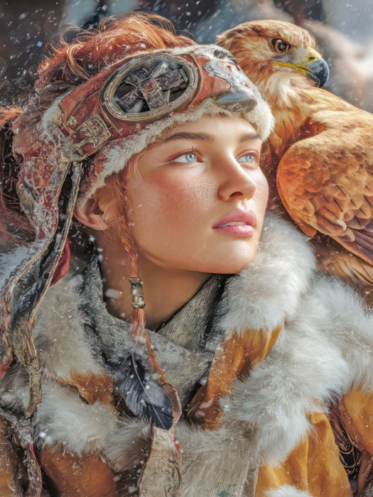 Nordische Frauenportraits - CALVENDO Foto-Puzzle'