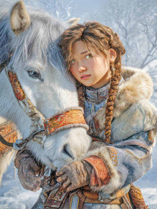Nordische Frauenportraits - CALVENDO Foto-Puzzle'