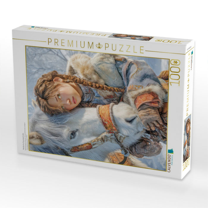 Nordische Frauenportraits - CALVENDO Foto-Puzzle'