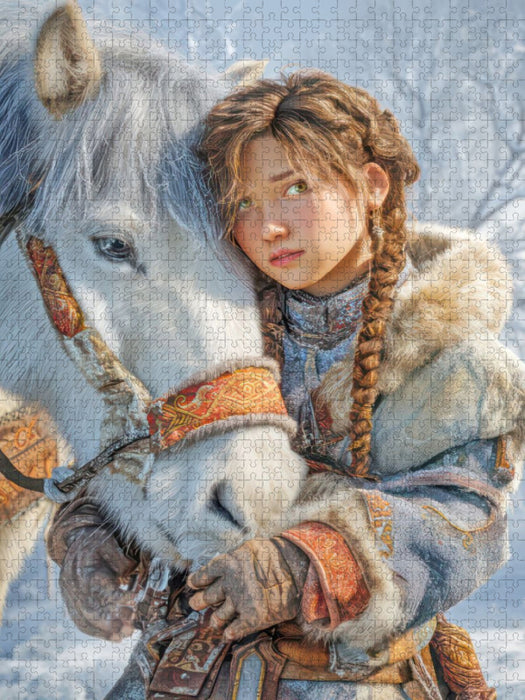 Nordische Frauenportraits - CALVENDO Foto-Puzzle'