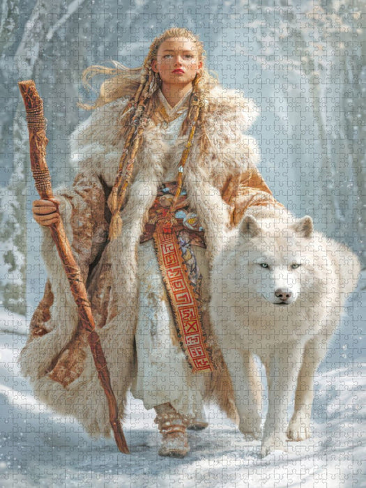 Nordische Frauenportraits - CALVENDO Foto-Puzzle'
